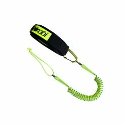 Leash 2 Parties Pour Surfski - Ocean Paddling Calf Leash - VAIKOBI -Palm Soldes Boutique Copy of Vaikobi Leash Yellow 1