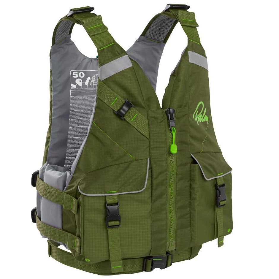 Gilet Kayak -Hydro Adventure Olive - PALM 1 Gilet Kayak -Hydro Adventure Olive - PALM