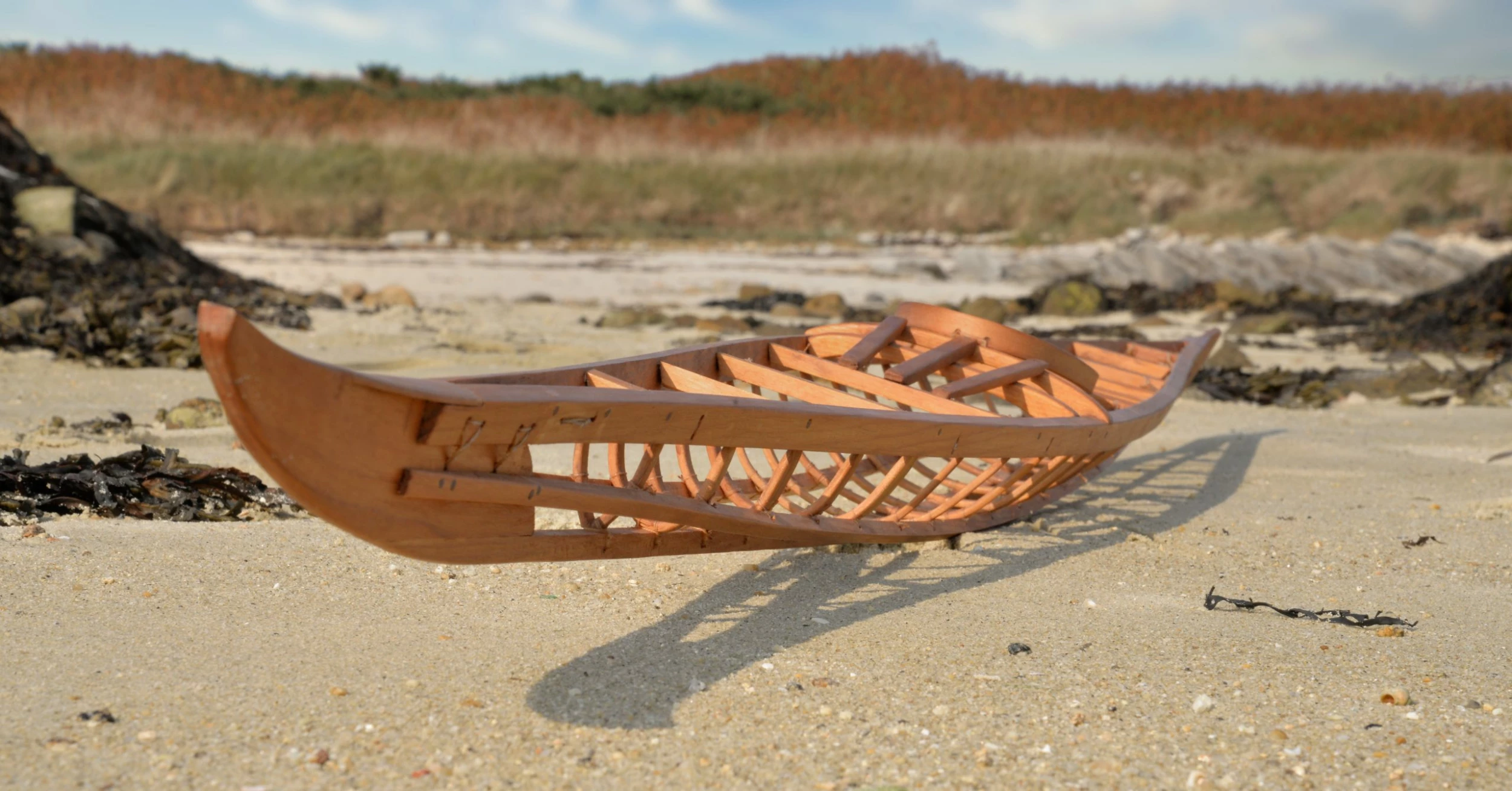 Maquette Kayak Bois East Greenland ARCHAIS BOATS 1 Maquette Kayak Bois East Greenland ARCHAIS BOATS