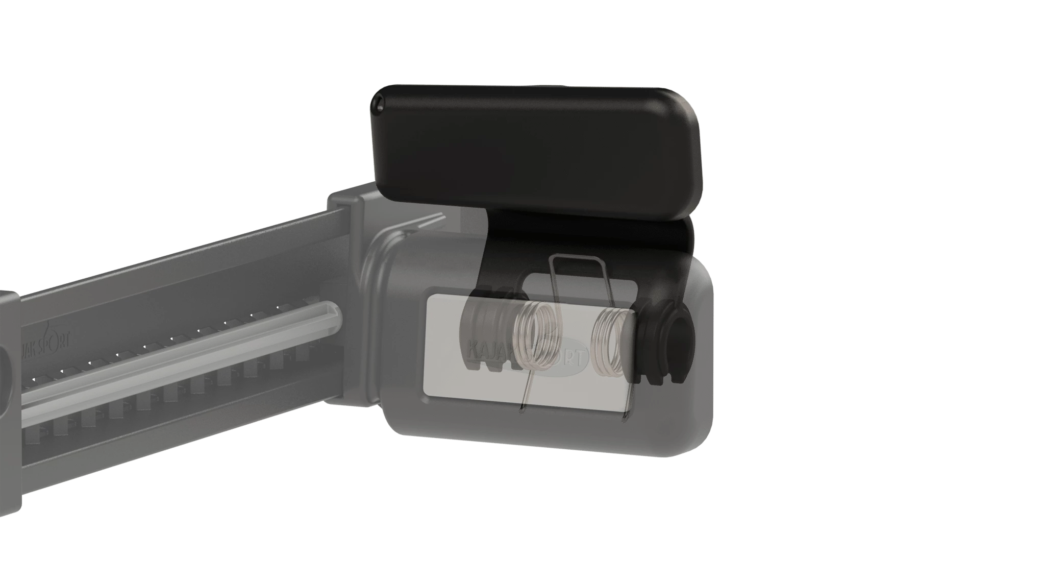 Paire De Pédales Doubles Pour Gouvernail Kayak - KS Steering Parts For Footrest 2 - KAJAKSPORT 2 Paire De Pédales Doubles Pour Gouvernail Kayak - KS Steering Parts For Footrest 2 - KAJAKSPORT – Image 2