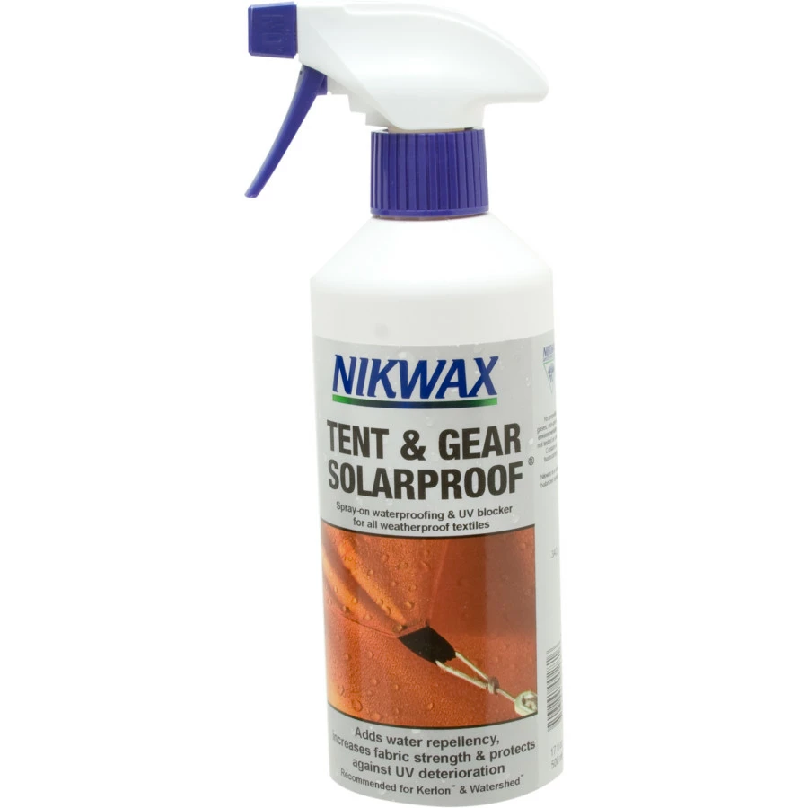 Spray Imperméabilisant Et Bloqueur D'UVs Tent&Gear Solarproof NIKWAX 1 Spray Imperméabilisant Et Bloqueur D'UVs Tent&Gear Solarproof NIKWAX