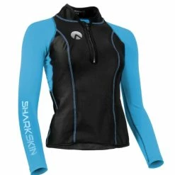 Top Déperlant Manches Longues FEMME- Top Performance Wear Lady - SHARKSKIN