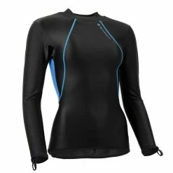 Top Manche Longue - Femme - CHILLPROOF - SHARKSKIN