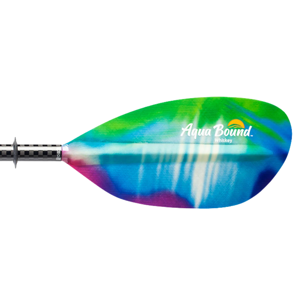 Pagaie Randonnée Mer - Whiskey Fiberglass / Carbone Posi-Lok 2 Parties - AQUA BOUND 8 Pagaie Randonnée Mer - Whiskey Fiberglass / Carbone Posi-Lok 2 Parties - AQUA BOUND – Image 8