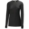 Tee Shirt Femme LIFA ORIGINAL NOIR (manche Longue) HELLY HANSEN