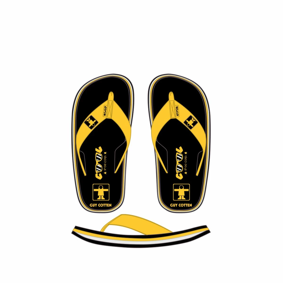 Tongs Cool Homme GUY COTTEN 1 Tongs Cool Homme GUY COTTEN